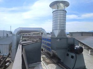 活性炭吸附箱成功落戶(hù)山東化工廠